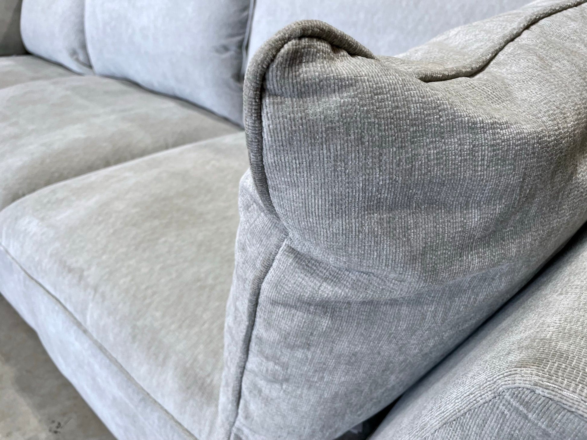 Harwood 5-piece Fabric Modular Sectional Sofa with Power Footrest, Gray WAREHOUSE CLEARANCE |