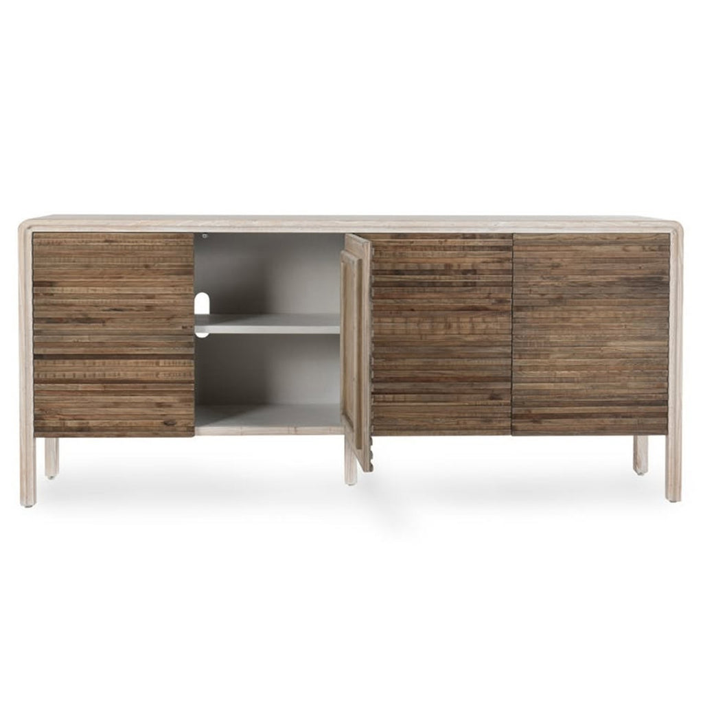 Spencer 79" Wide Elm Solid Wood Sideboard (Free delivery)
