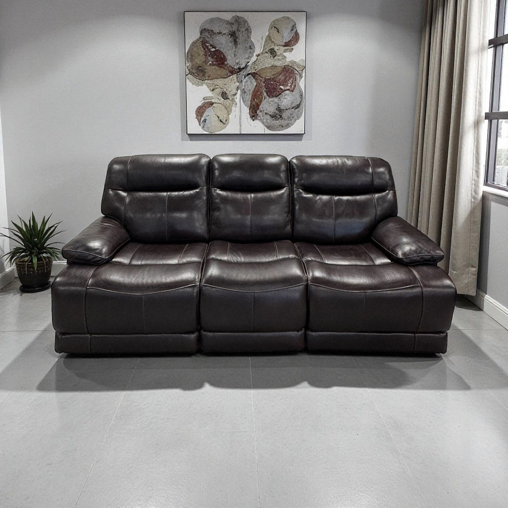 Ridgewin Leather Power Reclining Sofa 🛋️
