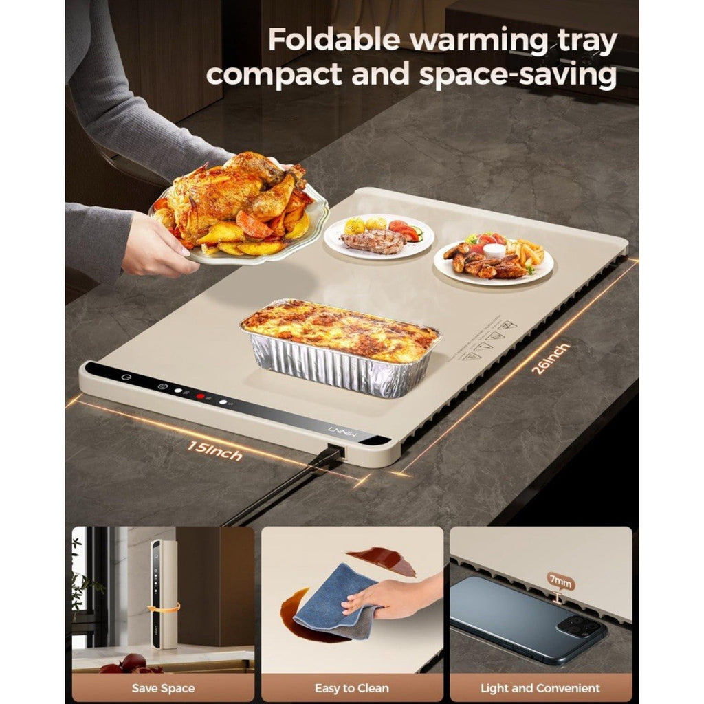 Warming Mat for Food, Electric Warming Tray for Buffets Party / Catering USA