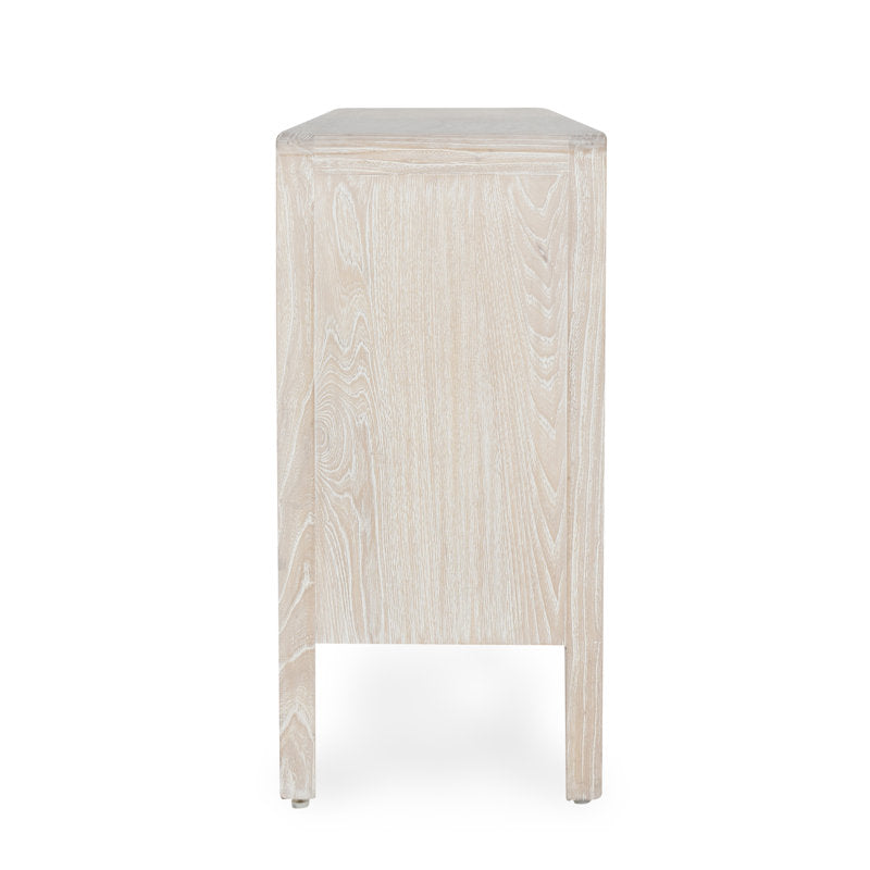 Spencer 79" Wide Elm Solid Wood Sideboard