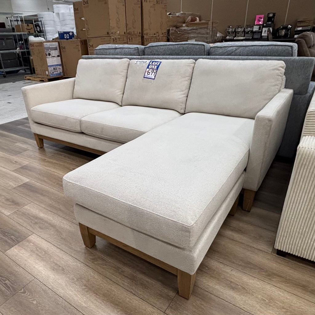 Henredon Murphy Sofa W/ Reversible Chaise