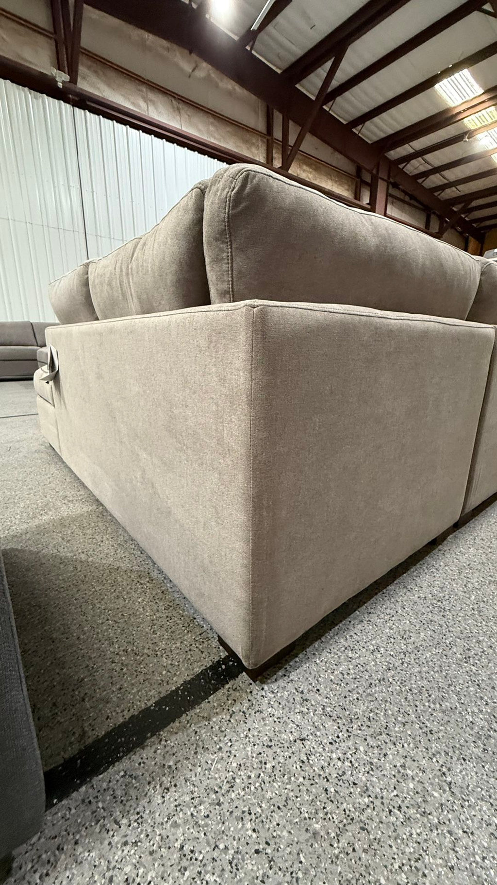 Thomasville Miles Fabric Sectional with Power Footrest