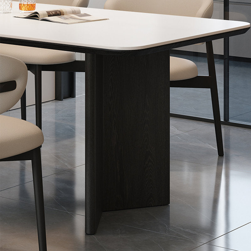 Simple and retro dining table