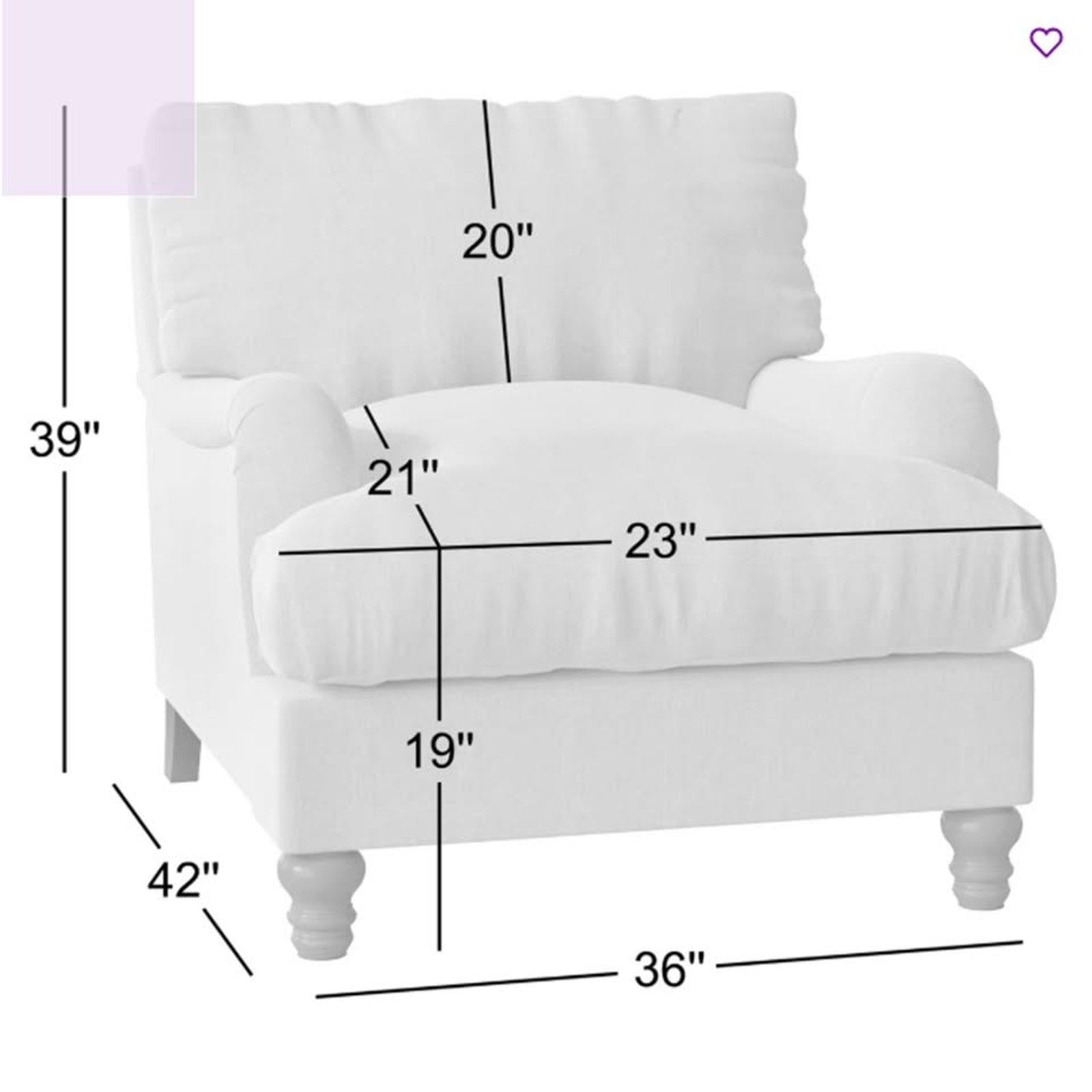 Walters Upholstered Armchair | Free Shipping