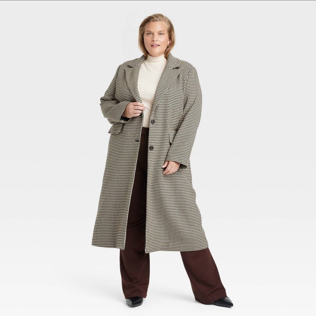 A new day women’s faux wool topcoat 1X