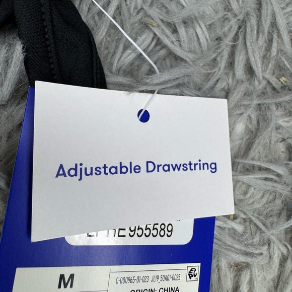 JoyLab Women’s Piped Tank Active Jumpsuit - Black Size Medium NWT