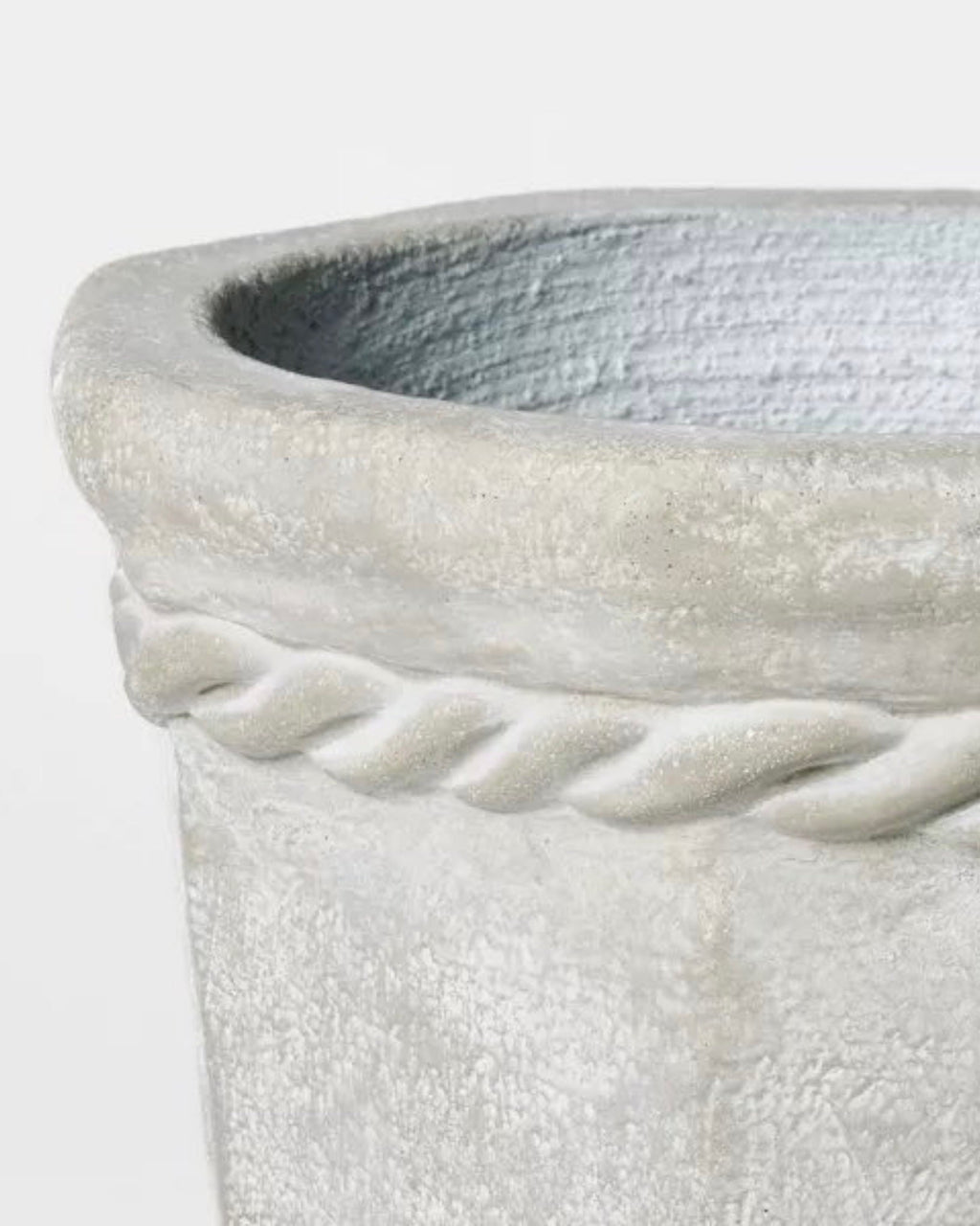 Octagon Concrete Planter Small Gray - Threshold™ designed with Studio McGee