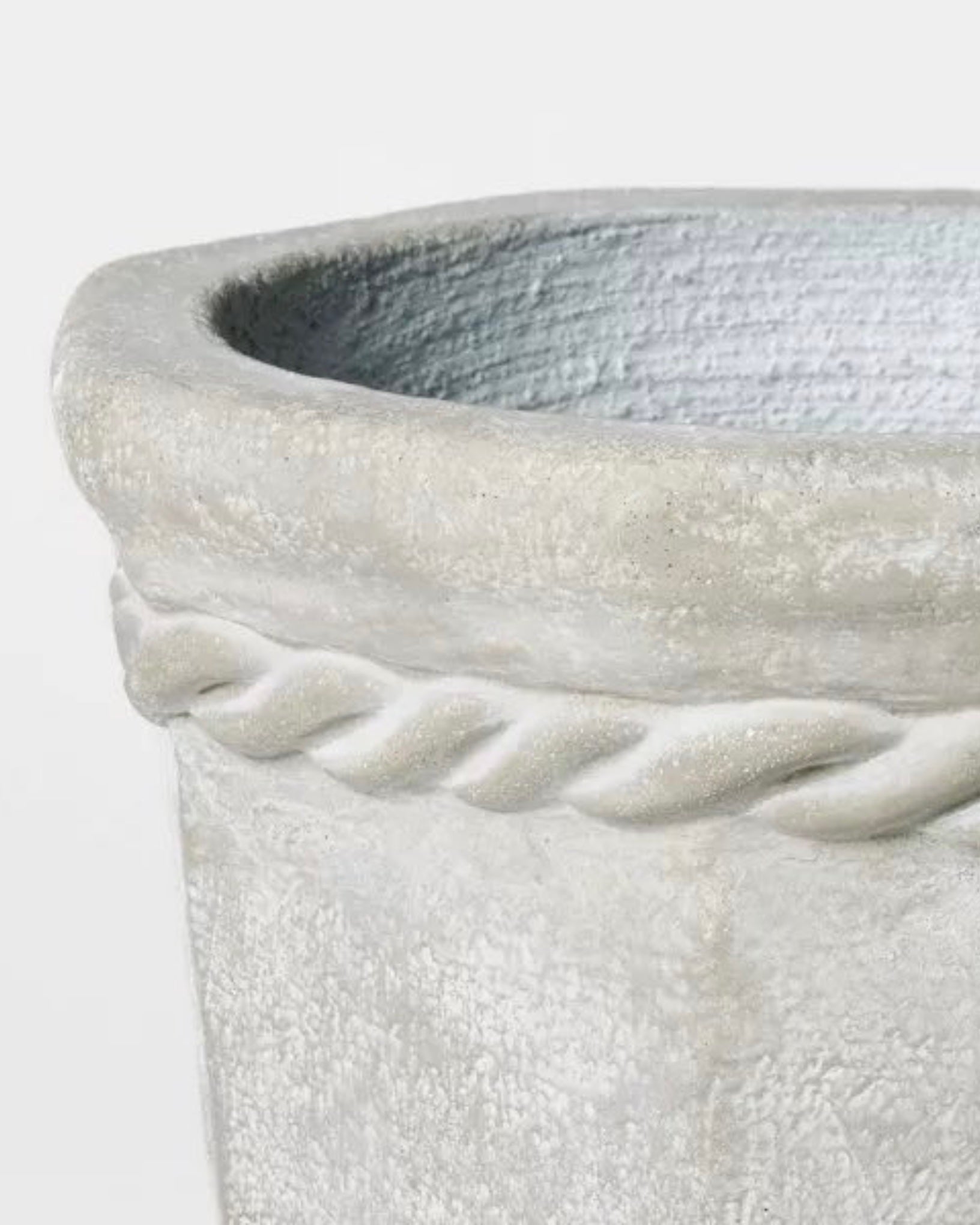 Octagon Concrete Planter Small Gray - Threshold™ designed with Studio McGee