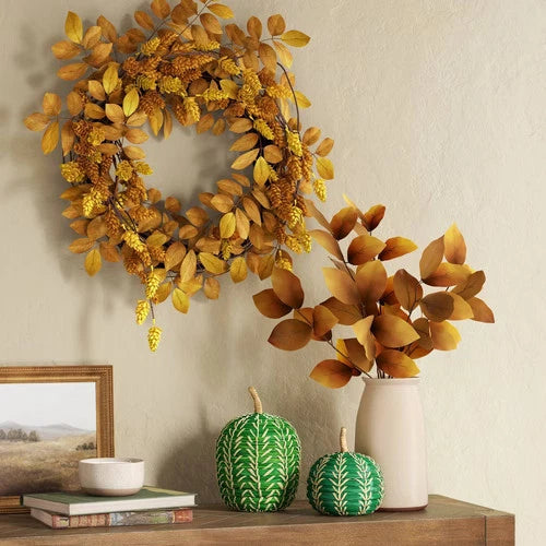 Hops Mix Fall Wreath - Threshold