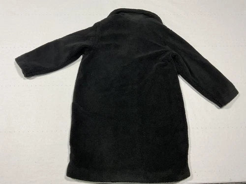 Universal Thread Women's Faux Shearling Coat - Black