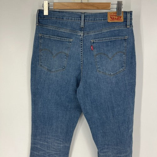 Levi's 724 High Rise Straight Leg Jeans Womens Size 32x30 Slate Fixer 8883 0162