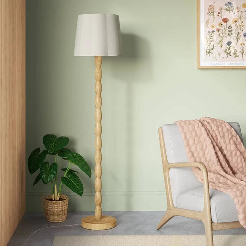 Natural Polyresin Floor Lamp - Room Essentials