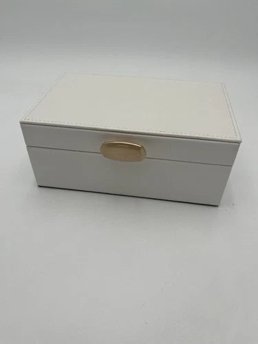NEW Kendra Scott Faux Leather Jewelry Box # 215-16-3529 Gray