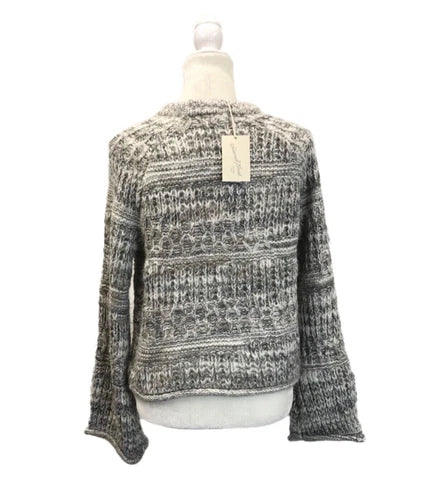Universal Thread Women's Crewneck Pullover Sweater Gray Size Small