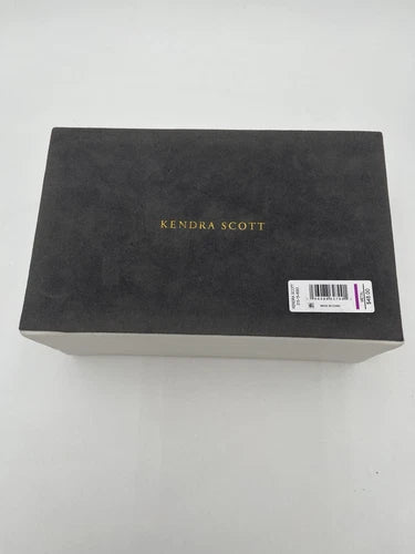 NEW Kendra Scott Faux Leather Jewelry Box # 215-16-3529 Gray