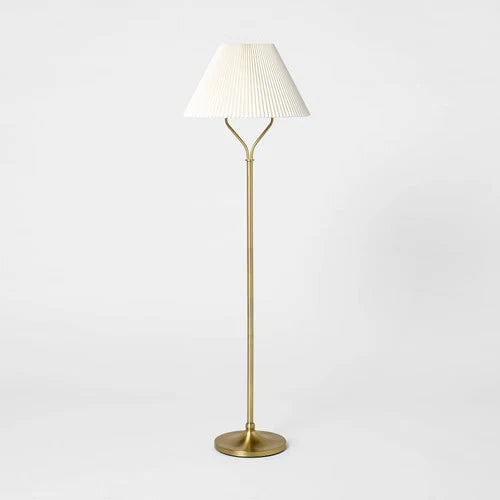 Brass Metal Stem Floor Lamp - Threshold designed with Studio McGee